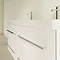 Villeroy and Boch Avento Crystal White 1200mm Wall Hung 4-Drawer Double Vanity Unit  In Bathroom Lar