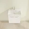 Villeroy and Boch Avento Crystal White 550mm Wall Hung 1-Drawer Vanity Unit Standard Large Image