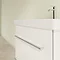 Villeroy and Boch Avento Crystal White 600mm Wall Hung 2-Drawer Vanity Unit  In Bathroom Large Image