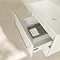 Villeroy and Boch Avento Crystal White 600mm Wall Hung 2-Drawer Vanity Unit  Newest Large Image