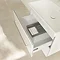Villeroy and Boch Avento Crystal White 650mm Wall Hung 2-Drawer Vanity Unit  Newest Large Image