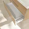 Villeroy and Boch Avento Nordic Oak 1000mm Wall Hung 2-Drawer Vanity Unit additional Large Image