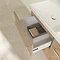 Villeroy and Boch Avento Nordic Oak 1200mm Wall Hung 4-Drawer Double Vanity Unit  Newest Large Image