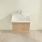 Villeroy and Boch Avento Nordic Oak 550mm Wall Hung 1-Drawer Vanity Unit Standard Large Image