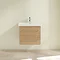 Villeroy and Boch Avento Nordic Oak 600mm Wall Hung 2-Drawer Vanity Unit  Feature Large Image