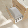 Villeroy and Boch Avento Nordic Oak 650mm Wall Hung 2-Drawer Vanity Unit additional Large Image