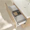 Villeroy and Boch Avento Nordic Oak 800mm Wall Hung 2-Drawer Vanity Unit Newest Large Image