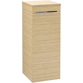 Villeroy and Boch Avento Nordic Oak Wall Hung Side Cabinet Medium Image