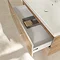 Villeroy and Boch Avento Oak Kansas 1000mm Wall Hung 2-Drawer Vanity Unit additional Large Image