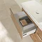 Villeroy and Boch Avento Oak Kansas 1200mm Wall Hung 4-Drawer Double Vanity Unit  Newest Large Image