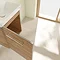 Villeroy and Boch Avento Oak Kansas 450mm Wall Hung 1-Door Vanity Unit Newest Large Image