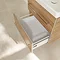 Villeroy and Boch Avento Oak Kansas 600mm Wall Hung 2-Drawer Vanity Unit  additional Large Image