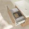 Villeroy and Boch Avento Oak Kansas 600mm Wall Hung 2-Drawer Vanity Unit Newest Large Image