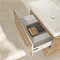 Villeroy and Boch Avento Oak Kansas 650mm Wall Hung 2-Drawer Vanity Unit  Newest Large Image
