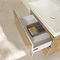 Villeroy and Boch Avento Oak Kansas 650mm Wall Hung 2-Drawer Vanity Unit Newest Large Image