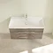 Villeroy and Boch Avento Stone Oak 1000mm Wall Hung 2-Drawer Vanity Unit Standard Large Image