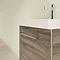Villeroy and Boch Avento Stone Oak 450mm Wall Hung 1-Door Vanity Unit  In Bathroom Large Image
