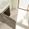 Villeroy and Boch Avento Stone Oak 450mm Wall Hung 1-Door Vanity Unit Newest Large Image