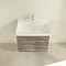 Villeroy and Boch Avento Stone Oak 650mm Wall Hung 2-Drawer Vanity Unit Standard Large Image