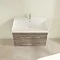 Villeroy and Boch Avento Stone Oak 800mm Wall Hung 2-Drawer Vanity Unit Standard Large Image