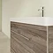 Villeroy and Boch Avento Stone Oak 800mm Wall Hung 2-Drawer Vanity Unit  In Bathroom Large Image