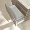Villeroy and Boch Avento Stone Oak 800mm Wall Hung 2-Drawer Vanity Unit additional Large Image