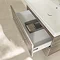 Villeroy and Boch Avento Stone Oak 800mm Wall Hung 2-Drawer Vanity Unit Newest Large Image