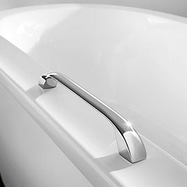 Villeroy and Boch Bath Handgrips Chrome - U90170061 Medium Image