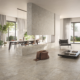 Villeroy and Boch Bourgogna Grey Wall & Floor Tiles - 600 x 600mm