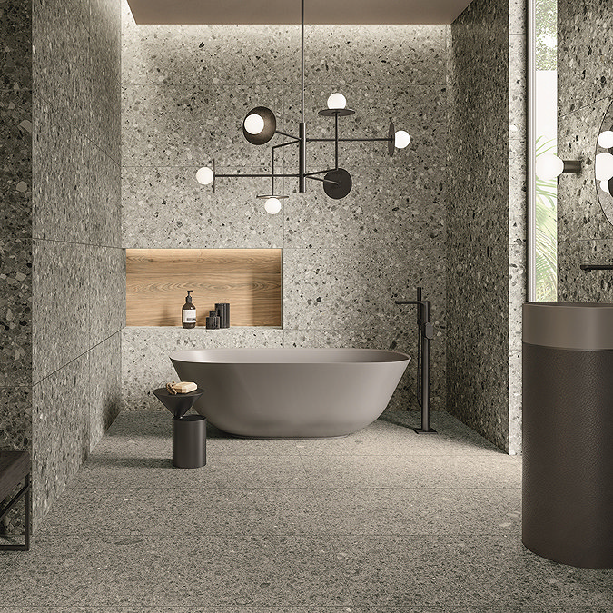 Villeroy and Boch Code 2 Rock Light Wall & Floor Tiles - 600 x 600mm
