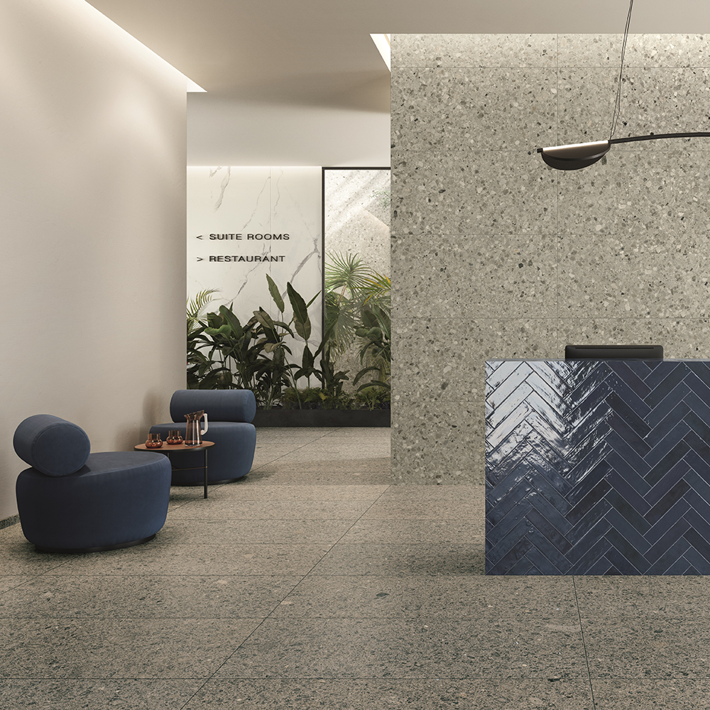 Villeroy And Boch Code 2 Stone Wall & Floor Tiles - 600 X 600mm