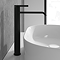 Villeroy and Boch Dawn Tall Single Lever Basin Mixer - Matt Black