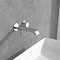 Villeroy and Boch Dawn Wall Mounted Single Lever Basin Mixer - Chrome