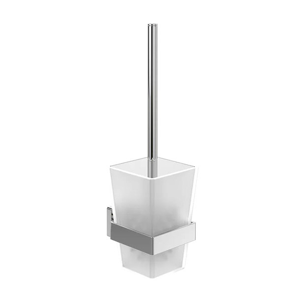 Toiletpapierdispenser met deksel VILLEROY EN BOCH Elements - Striking Chrome