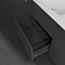 Villeroy and Boch Finero Glossy Grey 1300mm Wall Hung 4-Drawer Double Vanity Unit