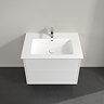 Villeroy and Boch Finero Glossy White 800mm Wall Hung 2-Drawer Vanity Unit