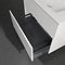 Villeroy and Boch Finero Glossy White 800mm Wall Hung 2-Drawer Vanity Unit