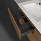 Villeroy and Boch Finero Oak Kansas 1300mm Wall Hung 4-Drawer Double Vanity Unit