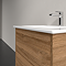 Villeroy and Boch Finero Oak Kansas 600mm Wall Hung 2-Drawer Vanity Unit