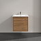 Villeroy and Boch Finero Oak Kansas 650mm Wall Hung 2-Drawer Vanity Unit