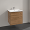 Villeroy and Boch Finero Oak Kansas 650mm Wall Hung 2-Drawer Vanity Unit