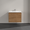 Villeroy and Boch Finero Oak Kansas 800mm Wall Hung 2-Drawer Vanity Unit