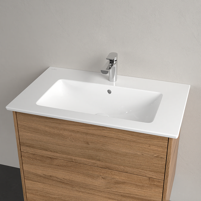 Villeroy and Boch Finero Oak Kansas 800mm Wall Hung 2-Drawer Vanity Unit