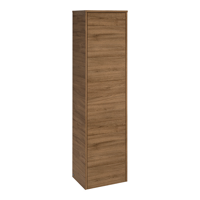 Villeroy and Boch Finero Oak Kansas Wall Hung Tall Cabinet