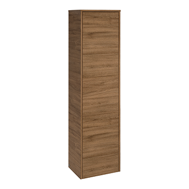 Villeroy and Boch Finero Oak Kansas Wall Hung Tall Cabinet