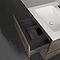 Villeroy and Boch Finero Stone Oak 600mm Wall Hung 2-Drawer Vanity Unit