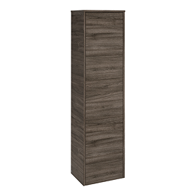 Villeroy and Boch Finero Stone Oak Wall Hung Tall Cabinet