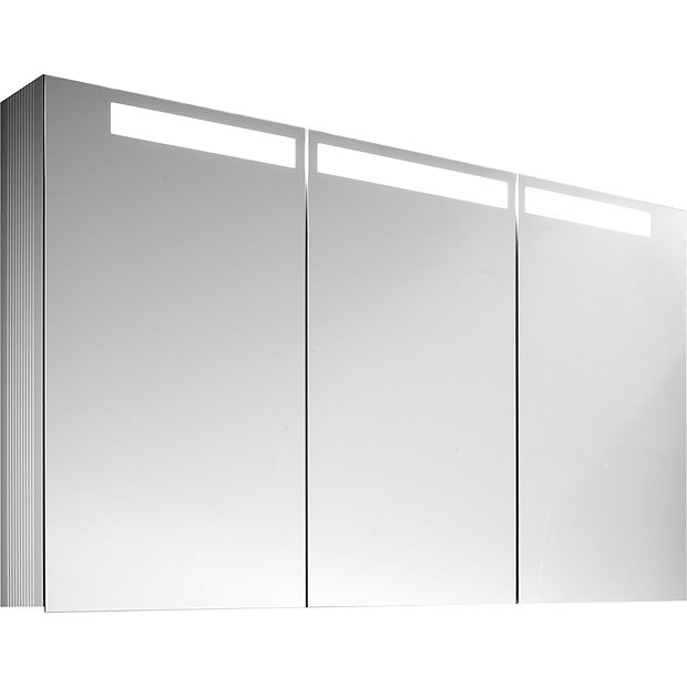 Villeroy and Boch H740 x W1000mm Reflection LED Illuminated Mirror Cabinet - A357GA00 Large Image