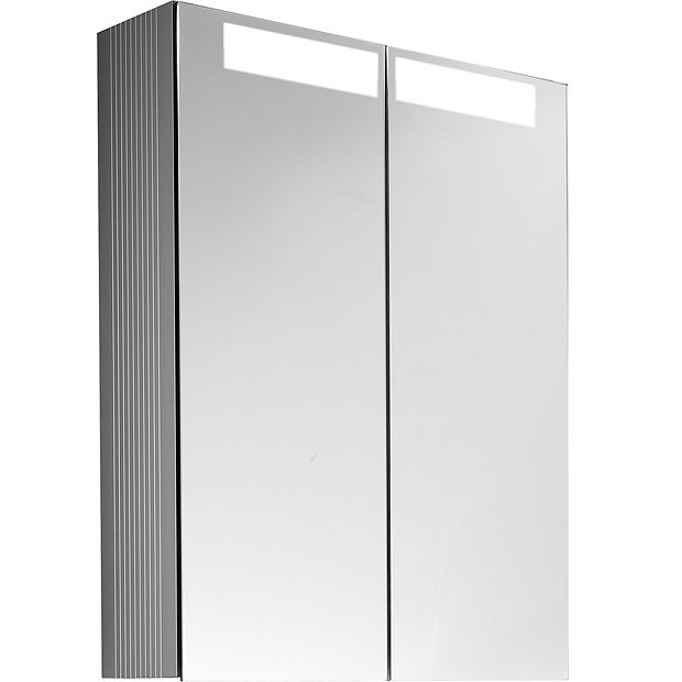 Villeroy and Boch H740 x W800mm Reflection LED Illuminated Mirror Cabinet - A356G800 Large Image