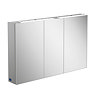 Villeroy and Boch H746 x W1207mm My View One LED Illuminated Mirror Cabinet - A440G200 Large Image